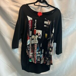 Limited Edition 99 - Cityscape 3/4 Length Top